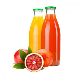 Glass juice bottle 1000ml(1l), TO-43 - 1183pcs.